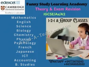 Cambridge / Edexcel Grade 1 to O/L Mathematics / Science / English
