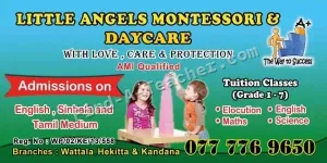 Little Angels Montessori and Daycare - Wattala