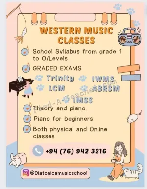 Western Music Classes at Nugegoda