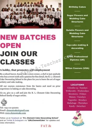 R.L. Clement Cake Decorating School